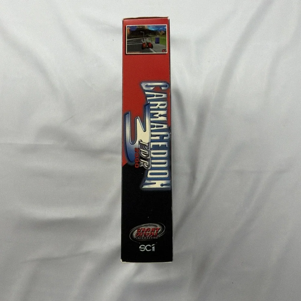 Carmageddon 3 TDR 2000 PC Game Big Box CD ROM Windows 98/95 Vintage Rare